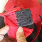 Damaged webbing joint